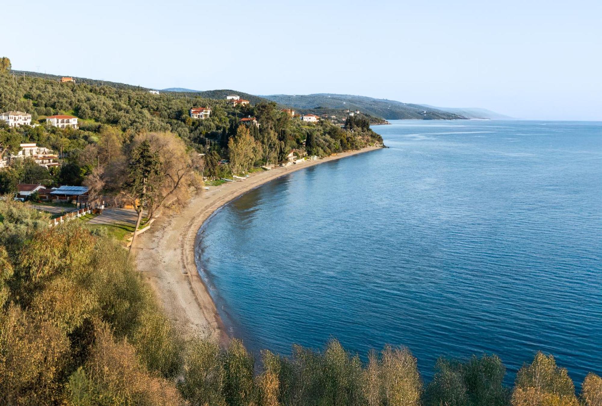 Villa ¨Με Θέα Το Ηλιοβασίλεμα¨ Áfissos Exterior foto